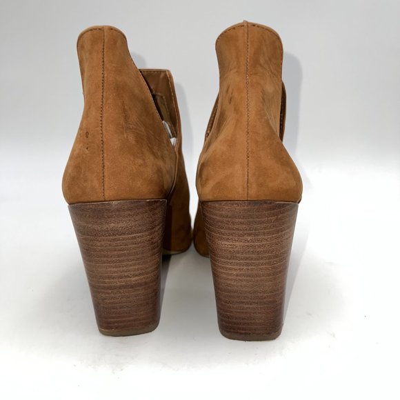 Steve Madden Peep‎ Toe Ankle Bootie Sz 8m - Picture 5 of 8